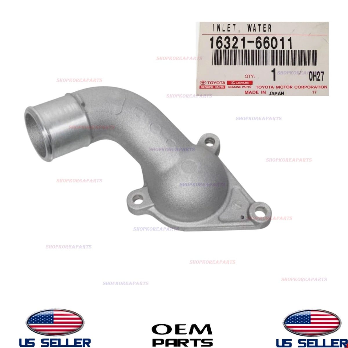 GENUINE Engine Coolant Thermostat Housing 1993-1997 Toyota Land Cruiser LX450