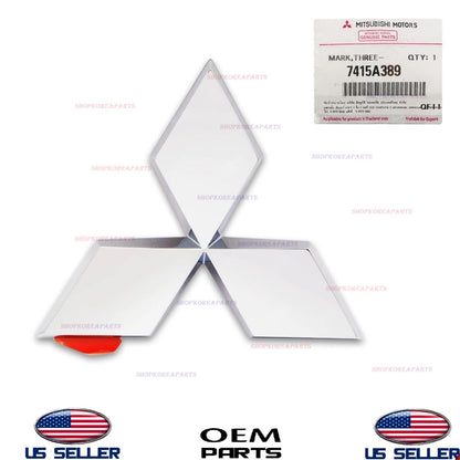GENUINE OEM Rear Emblem Symbol 2014-2024 Mitsubishi Mirage 7415A389