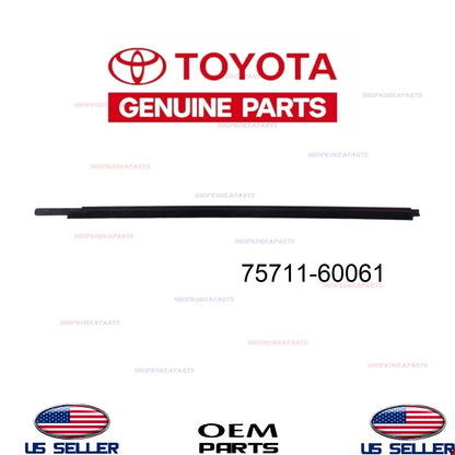 GENUINE OEM Front RIGHT Passenger Side Door Belt Molding Prado j120 Lexus GX470