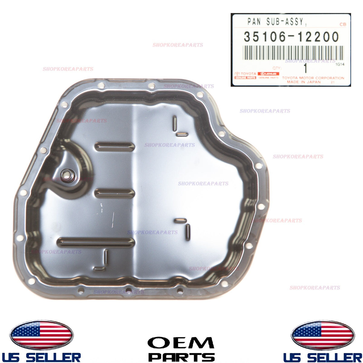 GENUINE Transmission Oil Pan OEM Toyota Corolla 1.8L CVT 2014-2024 iM 3510612200