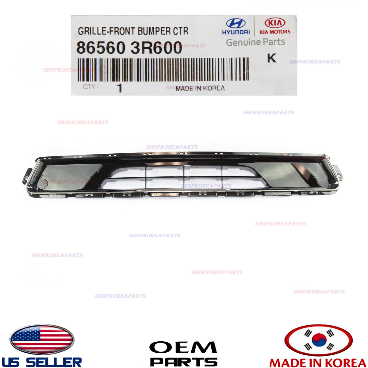 GENUINE Grille Front Bumper Center Lower ⭐OEM⭐ KIA CADENZA 2014-2016 865603R600