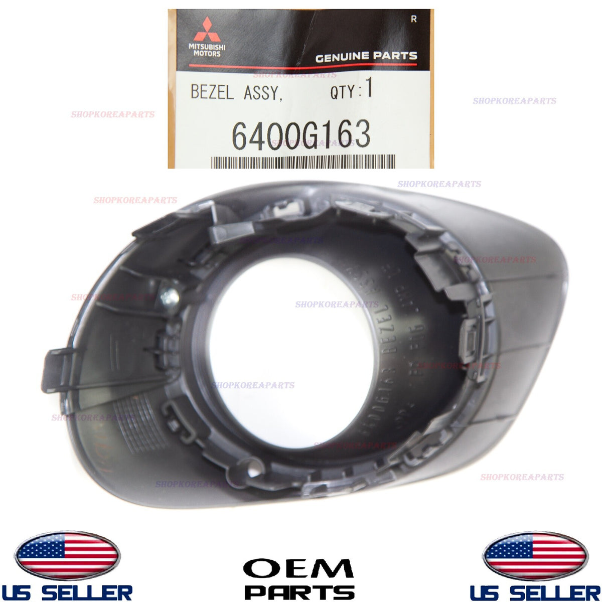 GENUINE Front Bumper Fog Lamp Trim Bezel Cover LEFT Driver OEM Outlander 2014-15