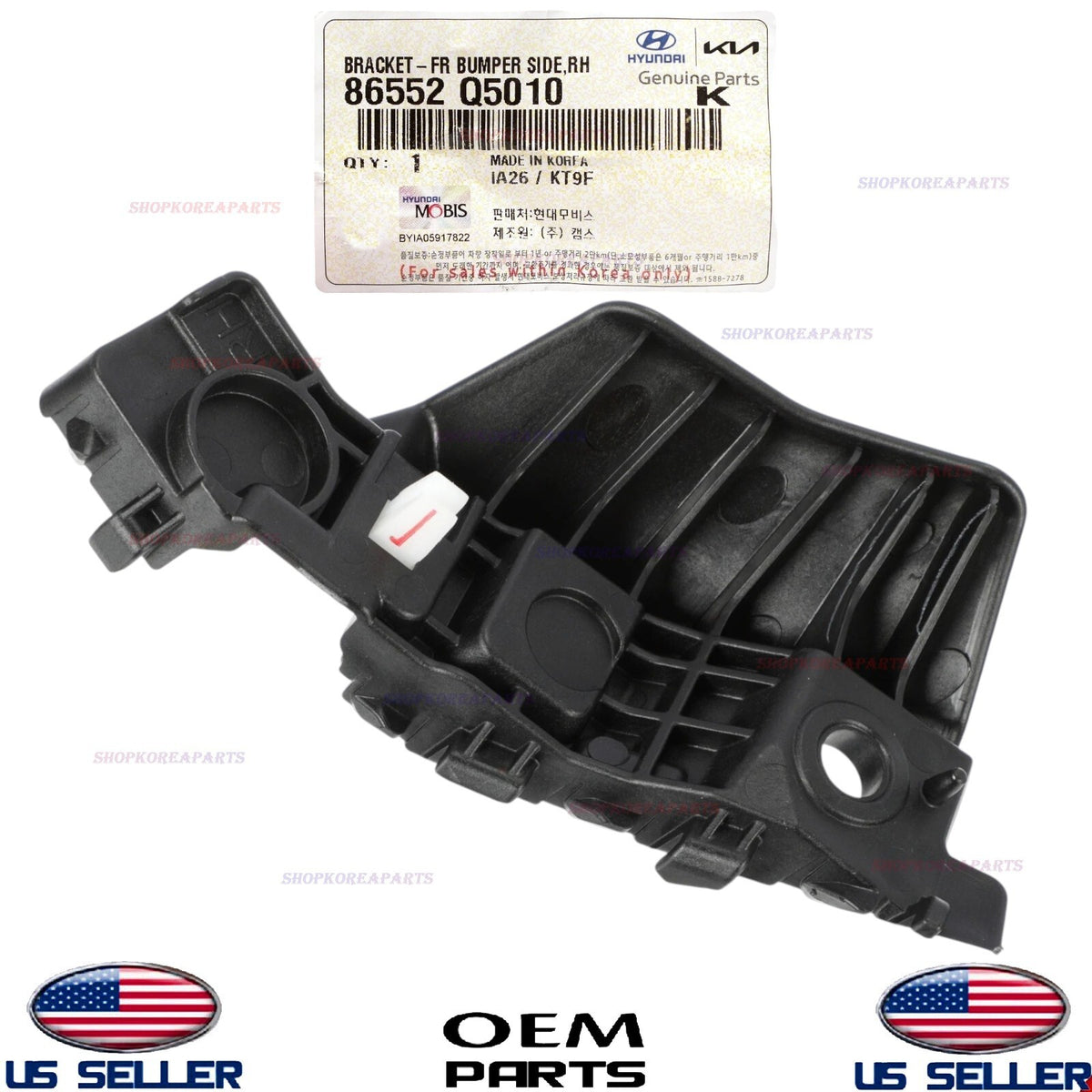 GENUINE Front Bumper Mounting Bracket RIGHT Passenger ⭐OEM⭐ Kia Seltos 2021-2025