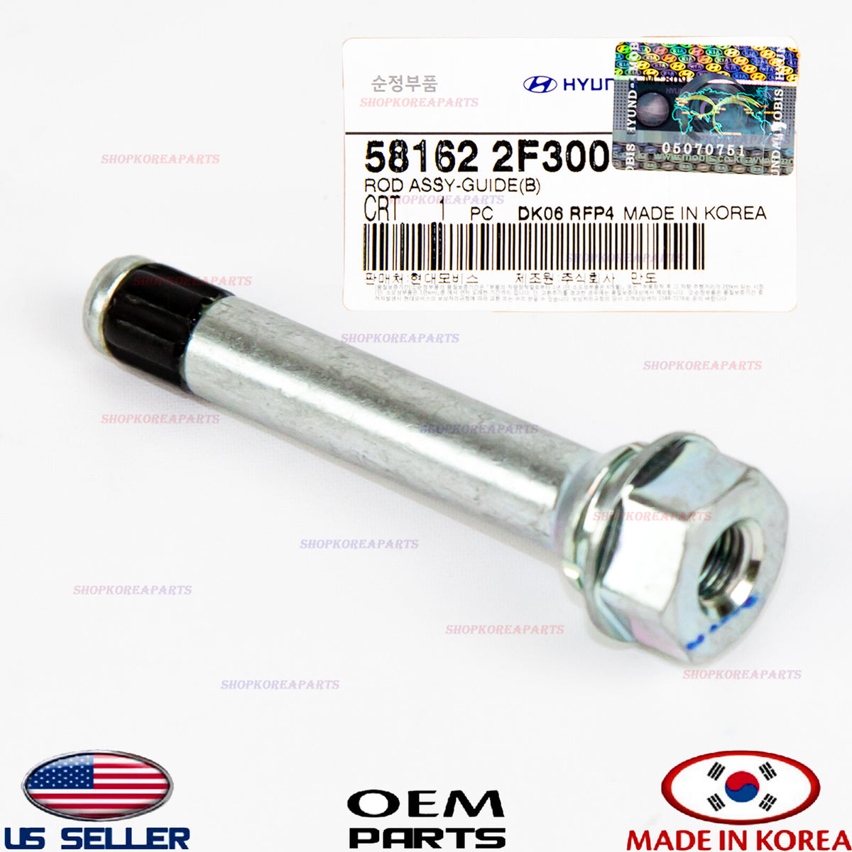 GENUINE ROD ASSY GUIDE (B) Genesis Hyundai Kia 2001-2024 581622F300