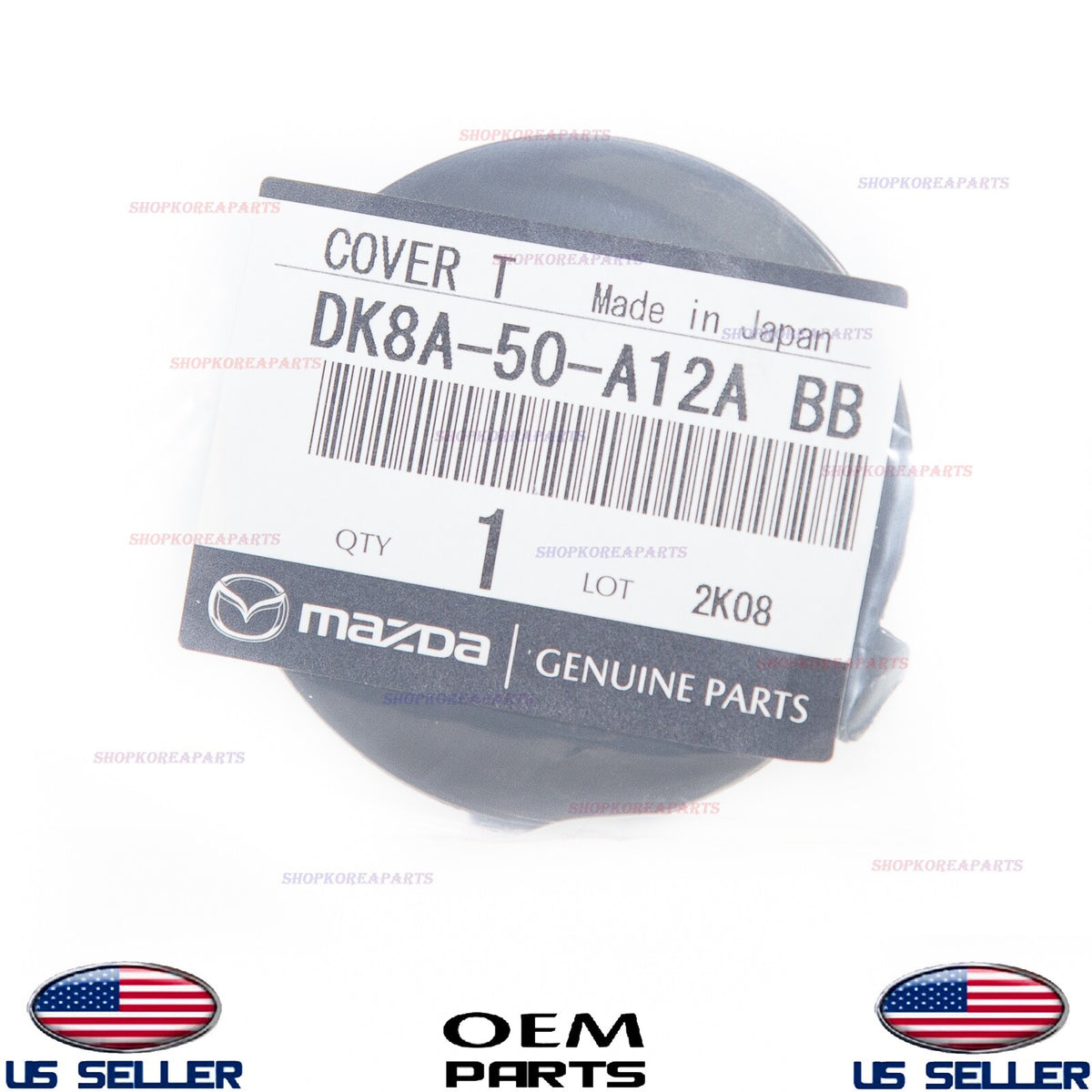 GENUINE OEM Front Bumper Tow Eye Hook Cap Cover Left Mazda CX-3 2016-2022