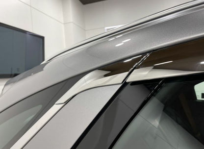 Chrome Window Door Visor Vent Shade Rain Guard fits for Genesis GV70 2022-2026