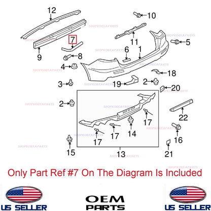 GENUINE Rear Bumper Bracket LEFT Driver Side ⭐OEM⭐ Lancer Evolution 2008-2015
