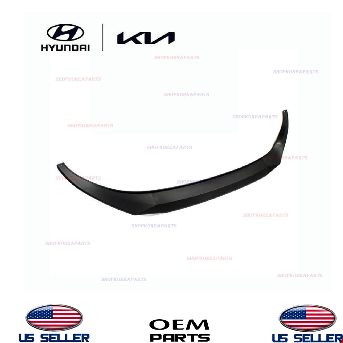 GENUINE OEM Front Bumper Lower Molding Lip 2024-2025 Hyundai Elantra N N-Line