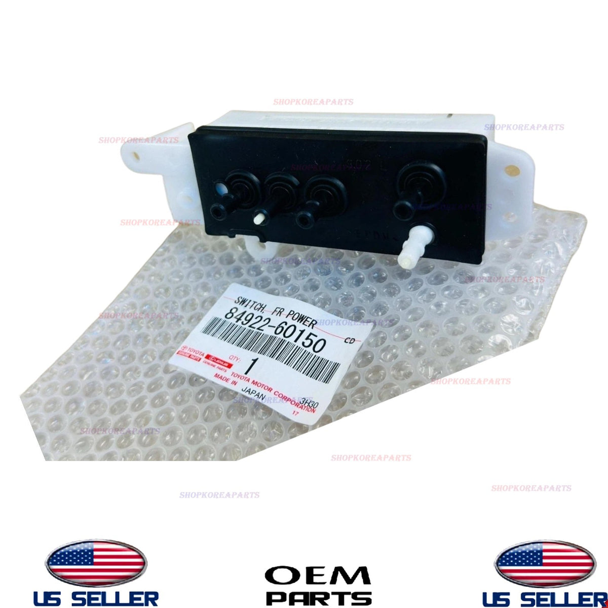 GENUINE Front LEFT Driver Seat Power Switch 2002-2007 Lexus LX470 84922-60150