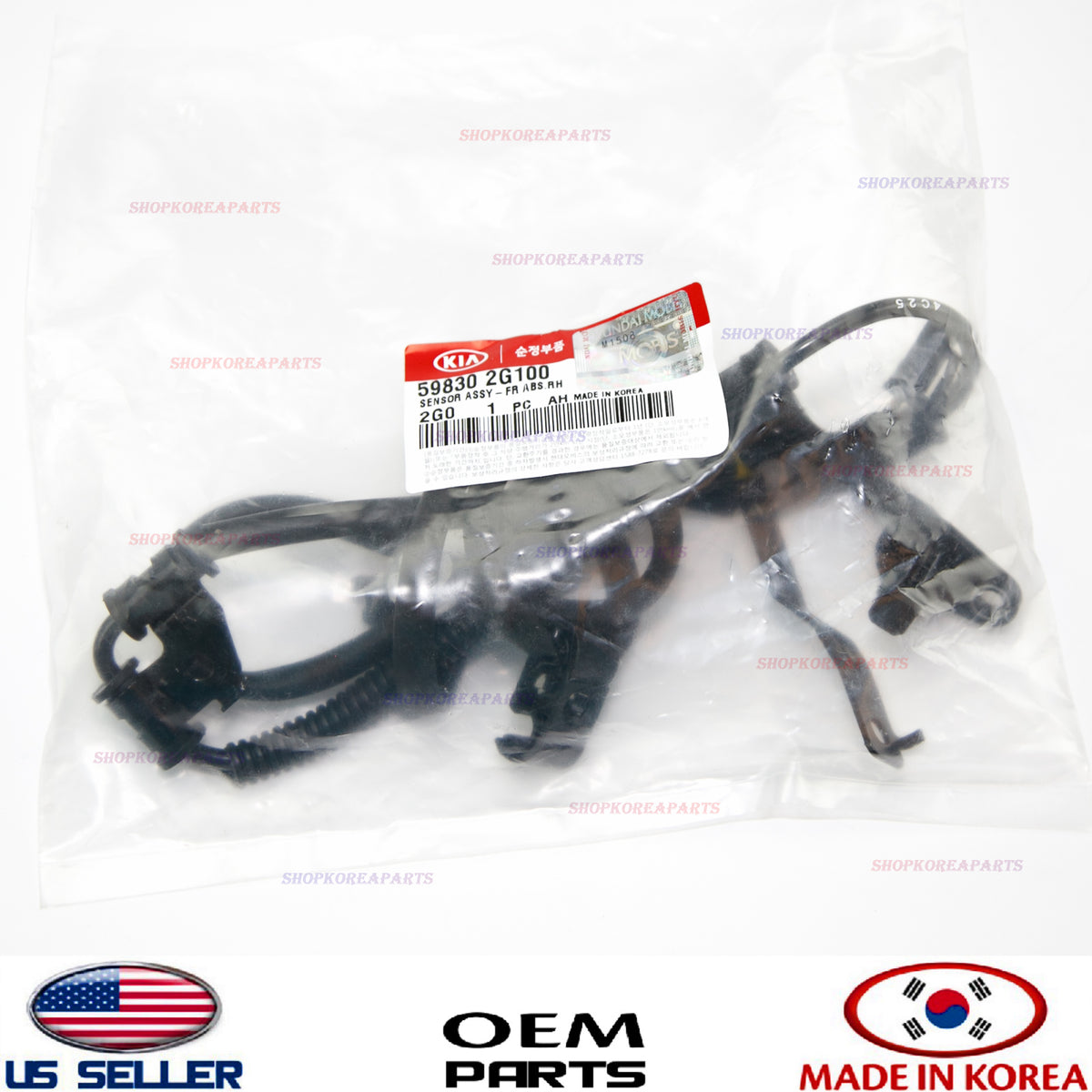 ABS WHEEL SPEED SENSOR FRONT RIGHT GENUINE! KIA OPTIMA 2006-2010 598302G100