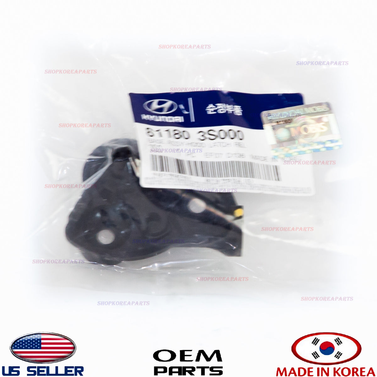 GENUINE Hood Release Handle Base OEM HYUNDAI KIA 2011-2021 *See compatibility