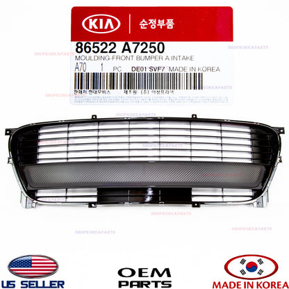 GRILLE LOWER RADIATOR CENTER GENUINE KIA FORTE KOUP + FORTE 5 14-16 86522A7250
