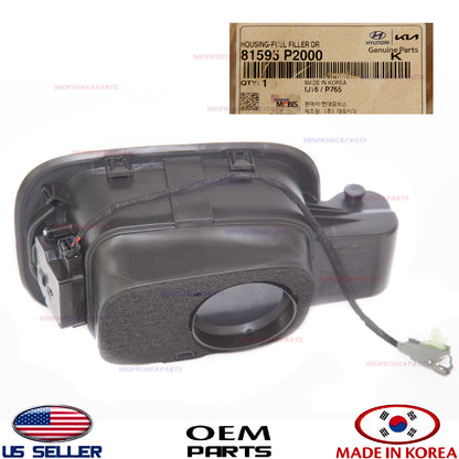 GENUINE OEM Fuel Filler Door Housing 2021–2025 Kia Sorento 81595-P2000