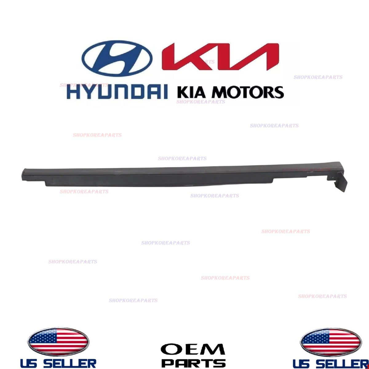 GENUINE OEM LEFT Driver Side Rocker Molding 2020-2025 Kia Telluride 87751-S9000