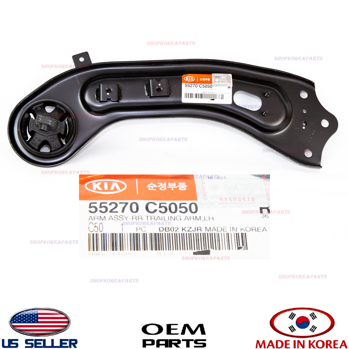 GENUINE Rear-Trailing Control Arm LEFT Driver Side OEM KIA SORENTO 2016-2020