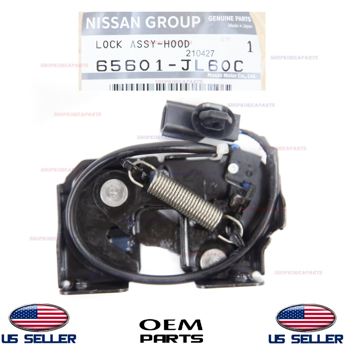 GENUINE Hood Lock Latch RIGHT Passenger OEM NISSAN INFINITI *See compatibility