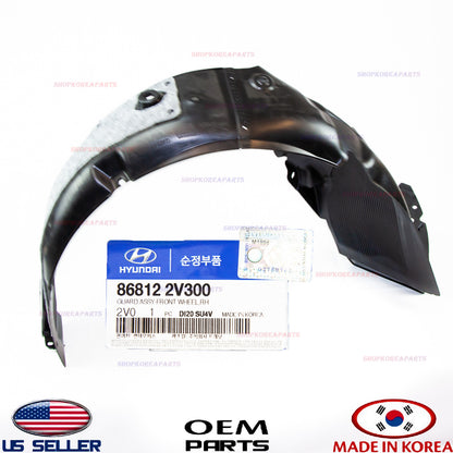 GENUINE Fender Liner Front RIGHT Passenger Side OEM Veloster Base 2015-2017
