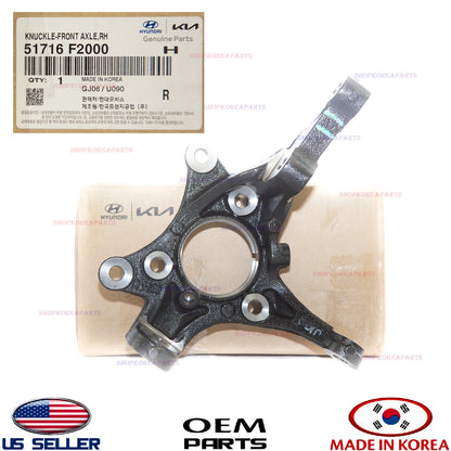 GENUINE Front Axle Steering Knuckle RIGHT ⭐OEM⭐ HYUNDAI KIA *See compatibility