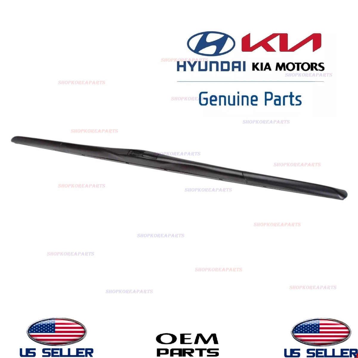 GENUINE OEM Windshield Wiper Blade RIGHT 2021-2025 Elantra 2023-2026 Sportage