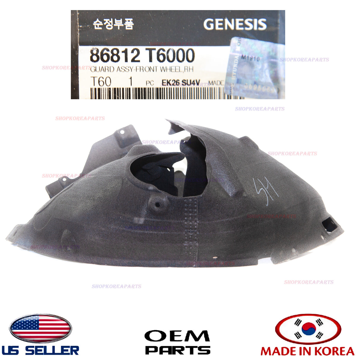 GENUINE Fender Liner Front RIGHT Passenger Side ⭐OEM⭐ Genesis GV80 2021-2024
