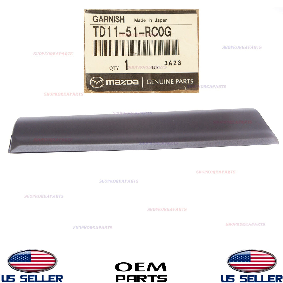 GENUINE Rear Door Lower Molding RIGHT Passenger Side ⭐OEM⭐ Mazda CX-9 2007-2015