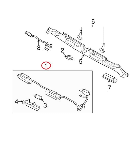 GENUINE Rear License Plate Light Lamps BOTH SIDES ⭐ OEM ⭐ SONATA 2011-2014