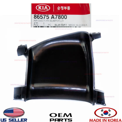 GENUINE OEM Left Driver Side Air Curtain Duct Assy 2017–2018 Kia Forte