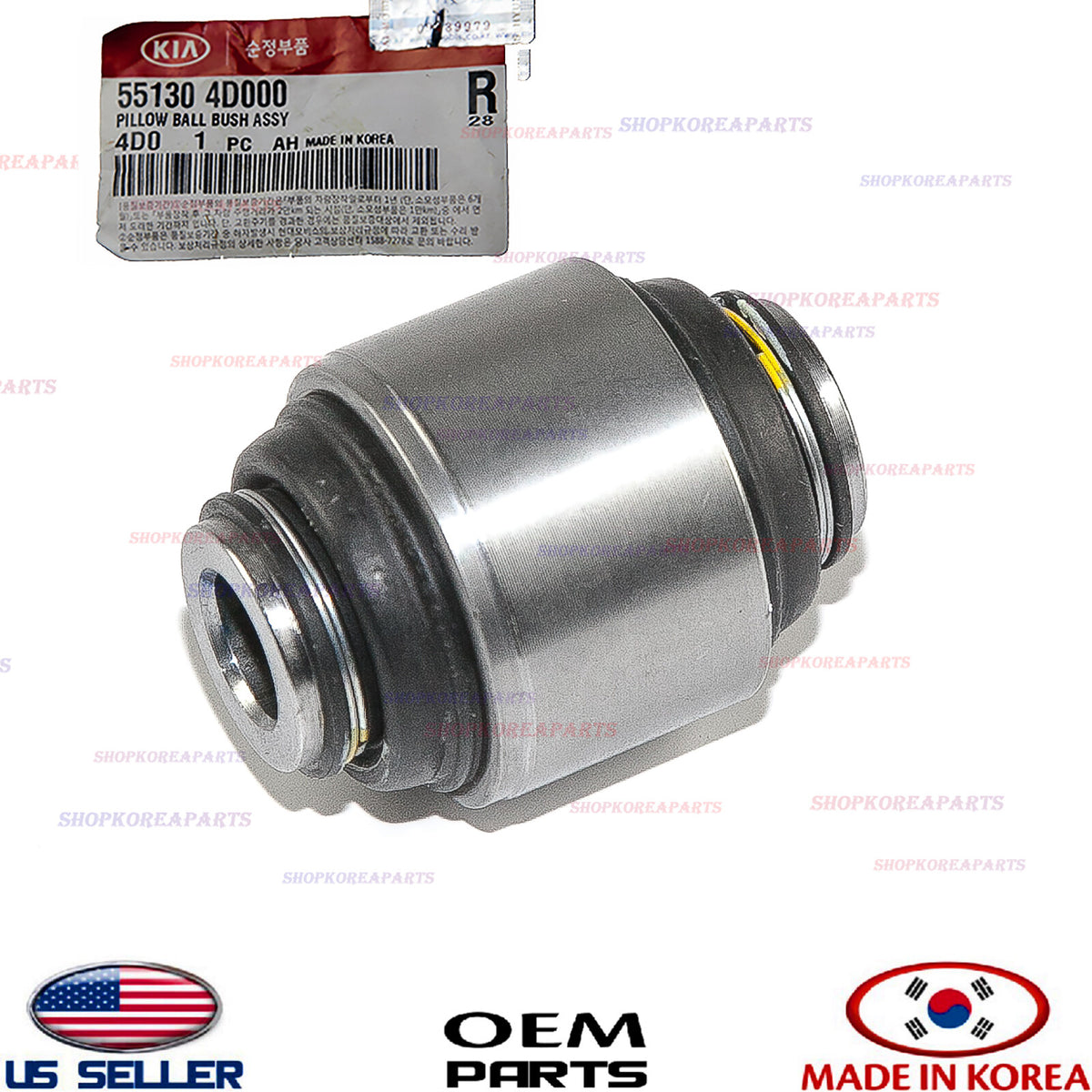 Rear Suspension - GENUINE Control Arm Bushing Pillow OEM Hyundai Kia 551304D000
