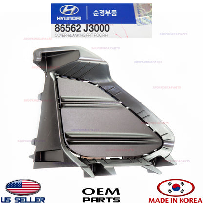 GENUINE Front Bumper Blanking Cover RIGHT Passeng Side OEM VELOSTER 2.0L 2019-21