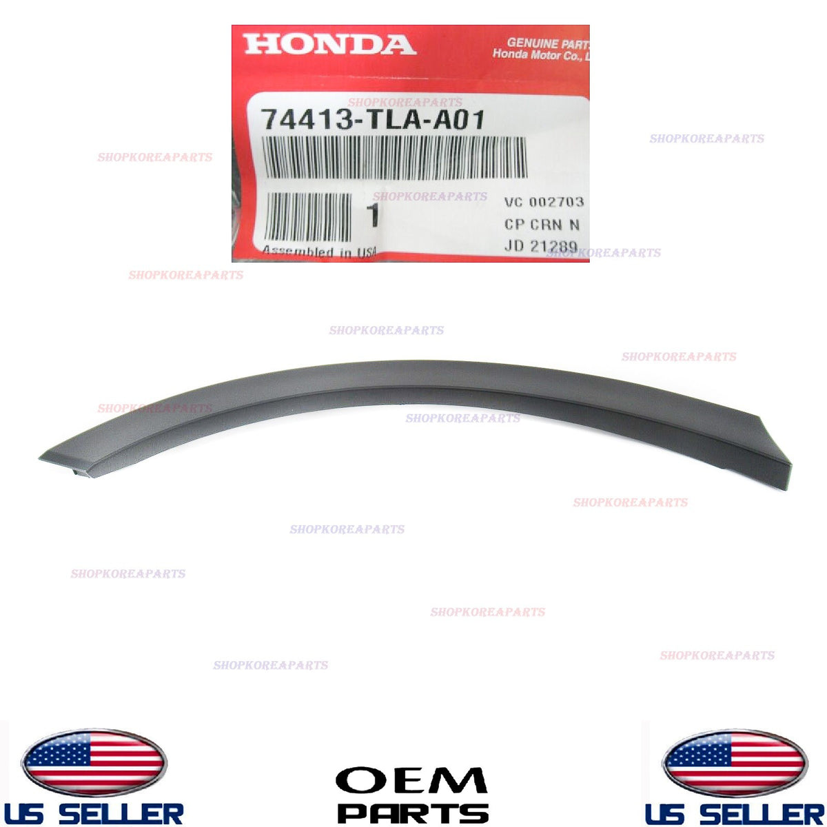 GENUINE Rear Fender Wheel Molding RIGHT Passenger Side OEM Honda CR-V 2017-2022