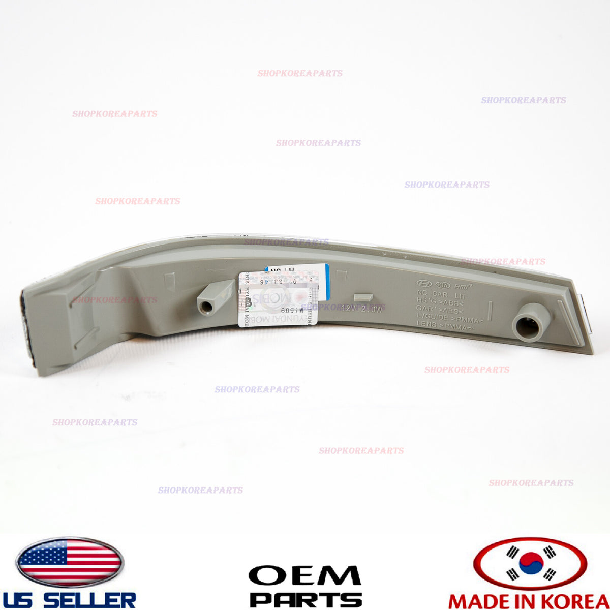 GENUINE Outside Mirror Signal Lamp Turn LEFT Driver Side OEM Santa Fe XL 2013-19