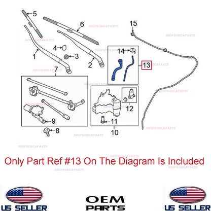 Reservoir Water Tank Inlet Pipe ⭐OEM⭐ Infiniti Q50 2014-2023 Q60 2017-2022