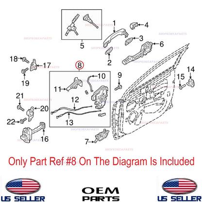 GENUINE OEM Front Left Driver Side Door Lock Actuator Motor 2018–2023 Kia Rio