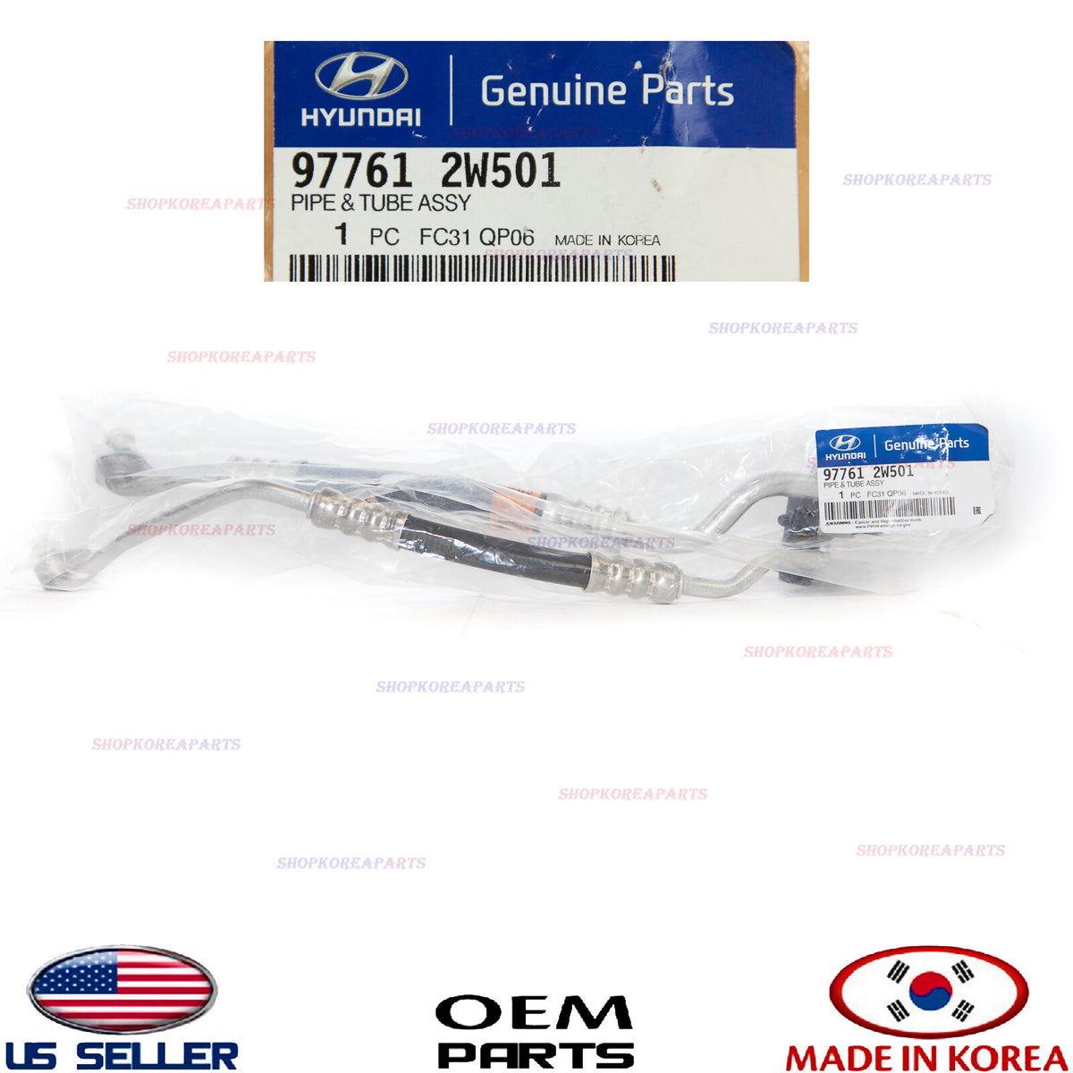 ✅GENUINE✅ AC Condenser Line-Front A/C Tube OEM Hyundai Santa Fe 2.4L 2013-2018