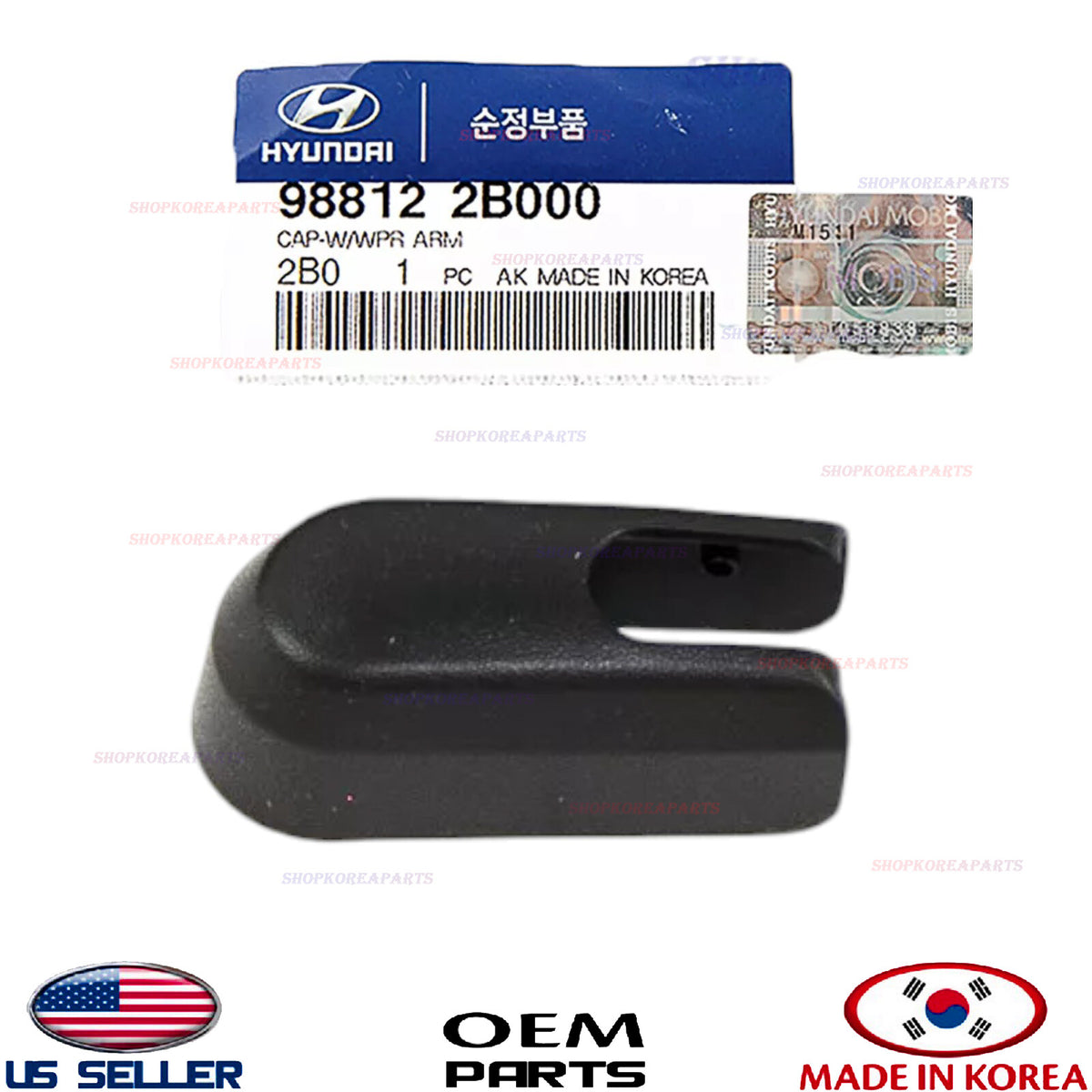 GENUINE Wiper Rear Arm Cap OEM Hyundai Kona Santa Fe Palisade Tucson Rio Forte