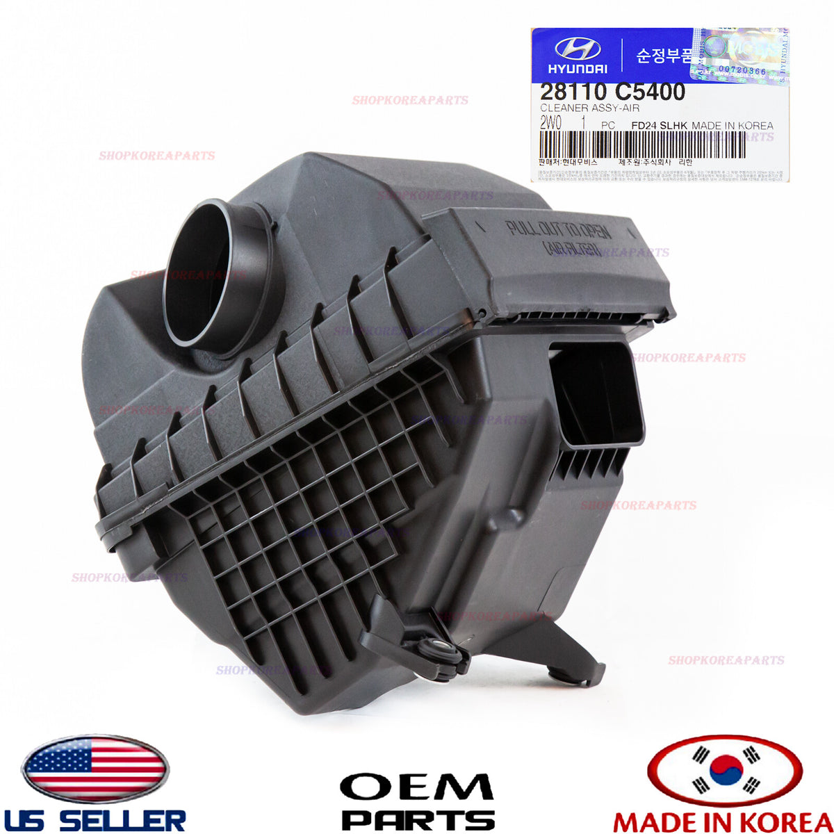 GENUINE Air Cleaner Assy 2.0 Turbo Engine OEM SANTA FE SPORT 17-18 SORENTO 16-18
