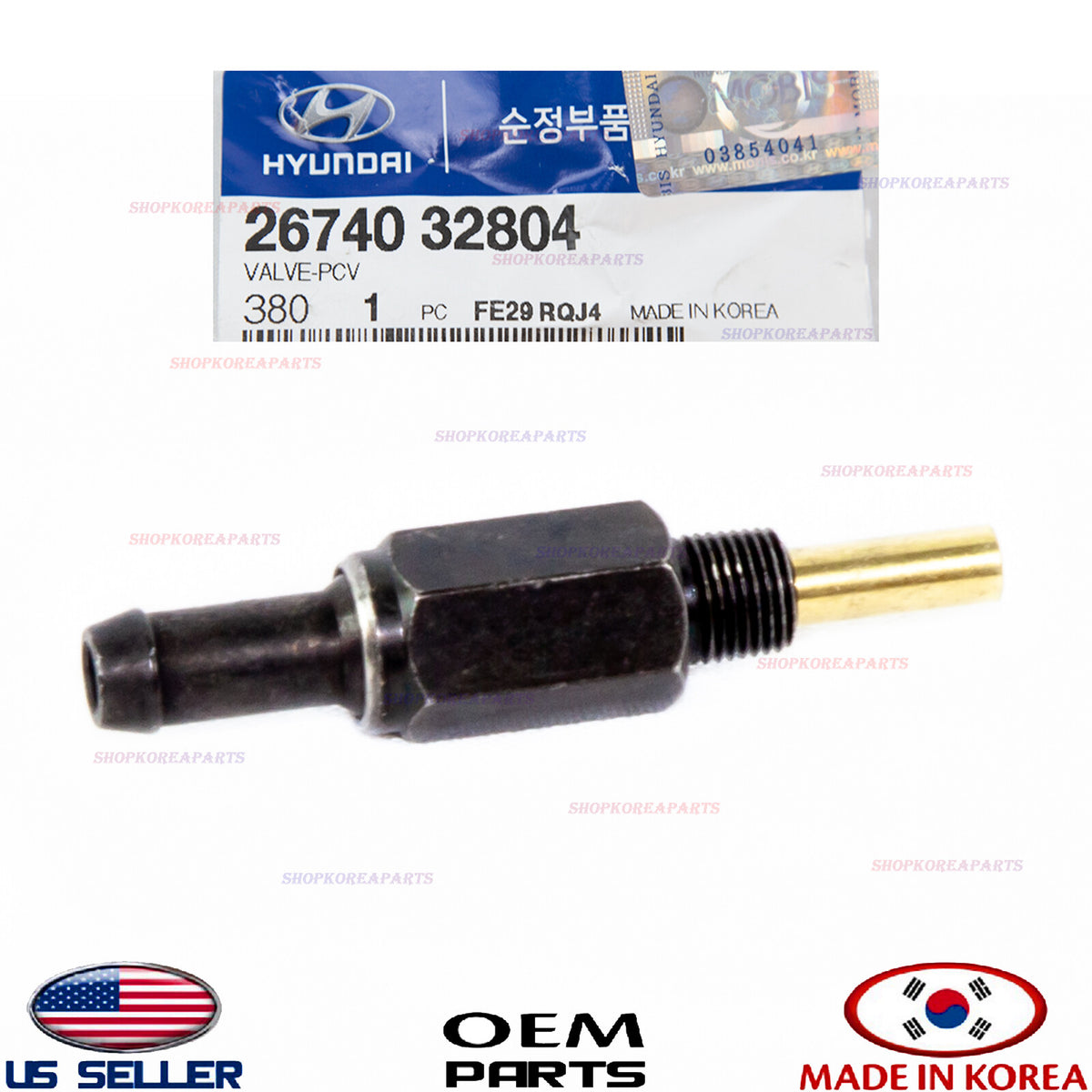 GENUINE PCV Valve ⭐OEM⭐ KIA HYUNDAI 2000-2023 *See compatibility