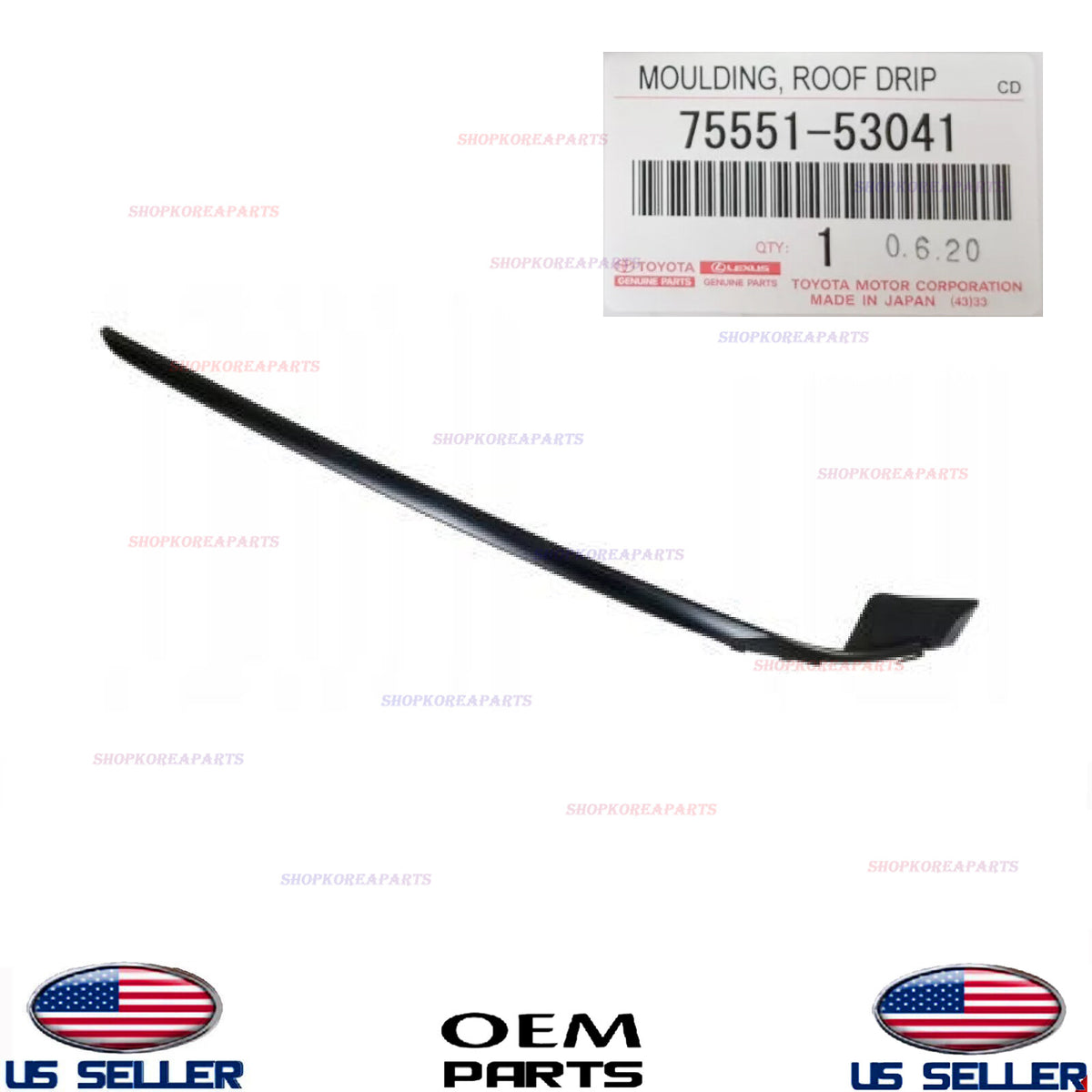 GENUINE Windshield Pillar Molding RIGHT ⭐OEM⭐ Lexus IS 2014-2025 *See List