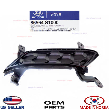 GENUINE Cover Front Bumper Blanking Fog RIGHT Pass Side OEM⭐ SANTA FE 2019-2020