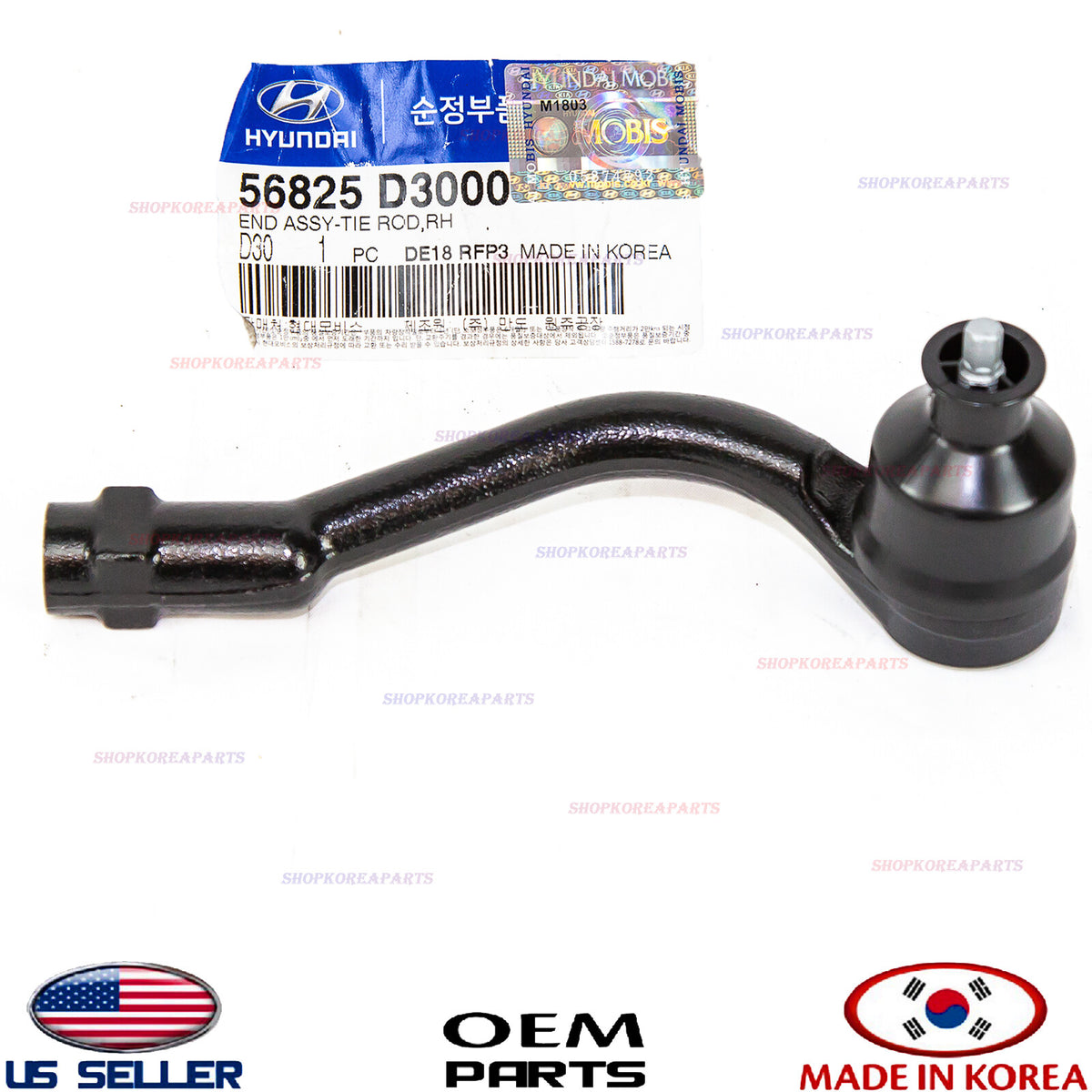 GENUINE Outer Tie Rod End RIGHT Passenger Side ⭐OEM⭐ Tucson 16-18 Sportage 17-19