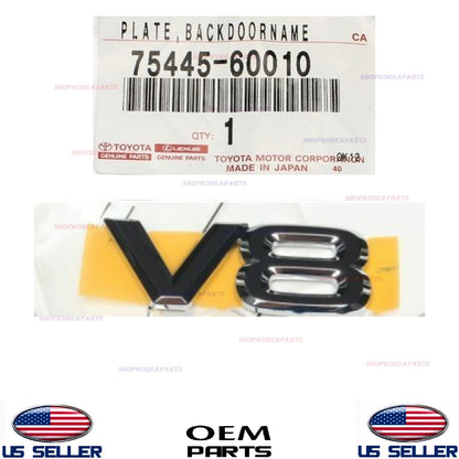 GENUINE Trunk Lid Emblem OEM Toyota Lexus V8 1998-2009 *See Compatibility