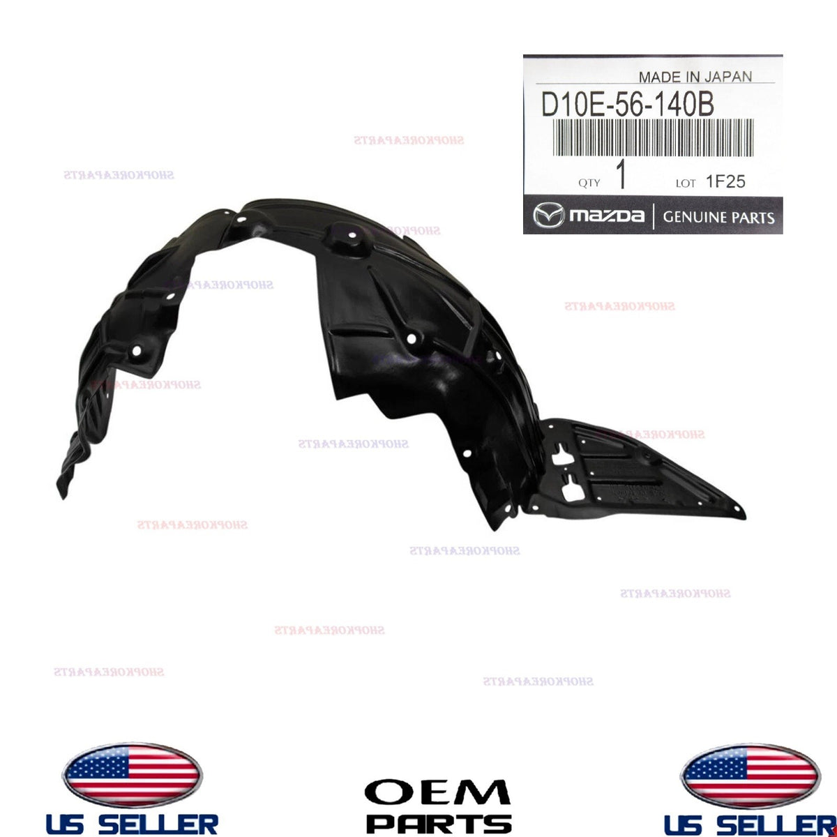 GENUINE OEM Fender Liner Front LEFT Driver Side 2016-2021 Mazda CX-3
