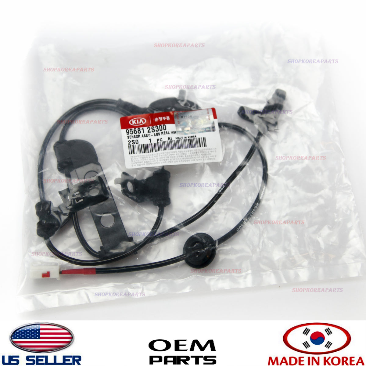 GENUINE ABS Wheel Speed Sensor Rear RIGHT Passenger Side OEM TUCSON SPORTAGE 2WD