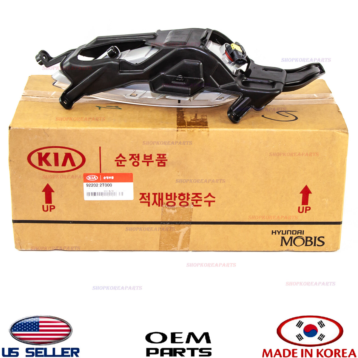 GENUINE Fog Light Lamp Right Passenger Side ⭐ OEM ⭐ Kia Optima 2011-2013