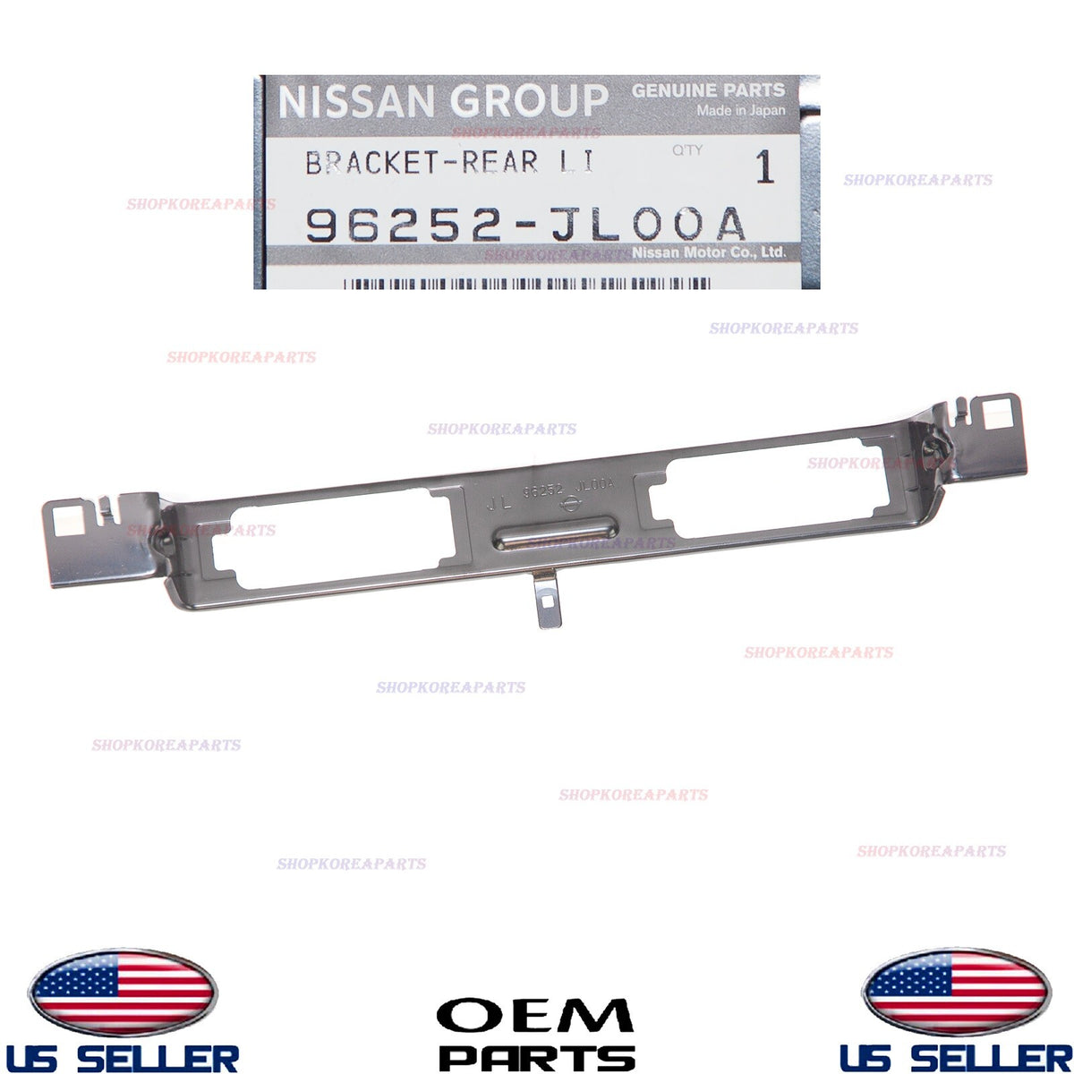 GENUINE Rear Bumper License Plate Lamp Bracket OEM⭐ INFINITI G37 Q60 2008-2016