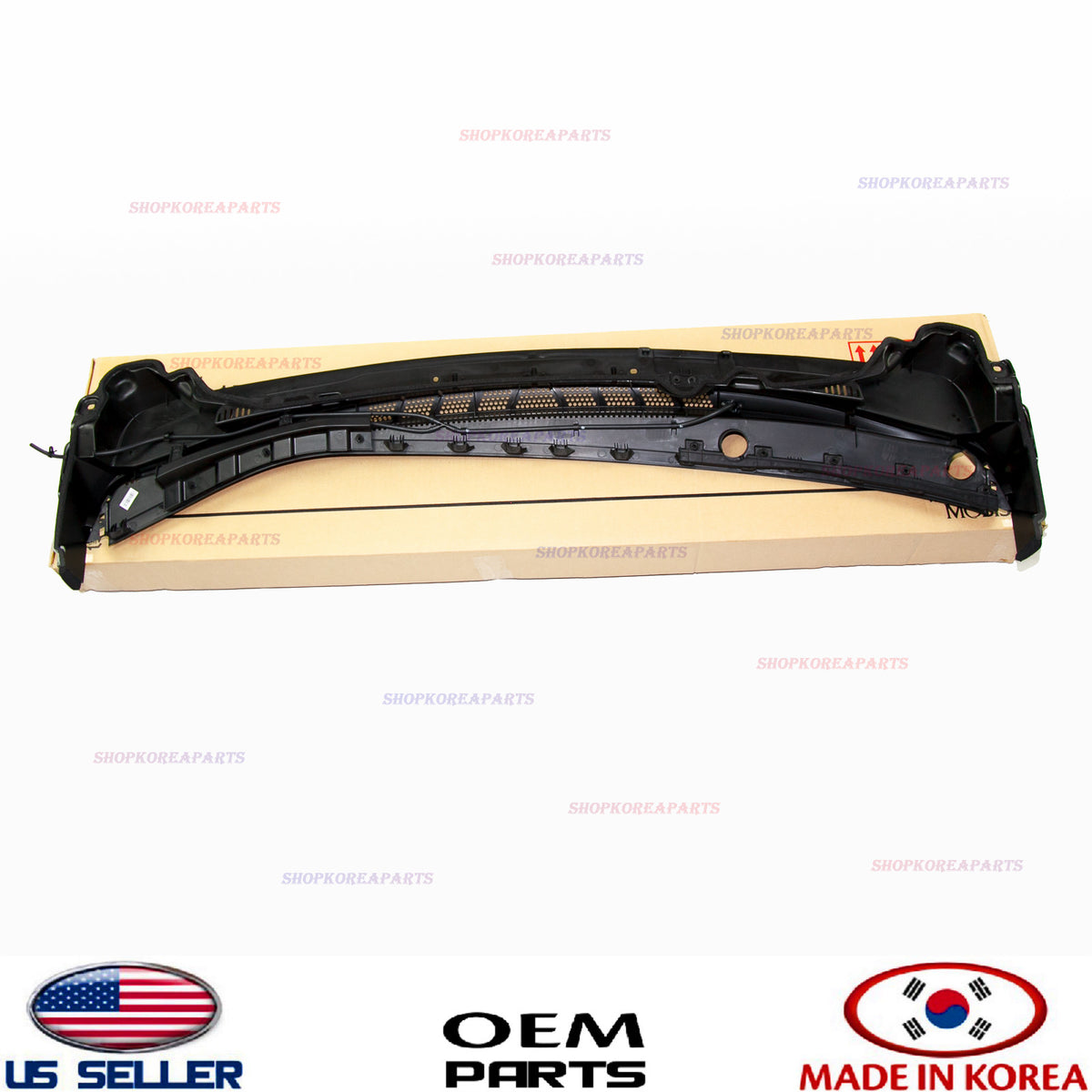 GENUINE Cowl Top Panel Vent Windshield Wiper Motor Cover OEM Elantra 2014-2016