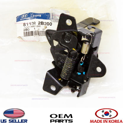 HOOD LOCK LATCH GENUINE!!! HYUNDAI SANTA FE 2010-2012 811302B200