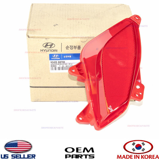 OEM Rear Bumper Reflector Left Driver Side GENUINE SANTA FE 6-7 SEAT 2017-2019