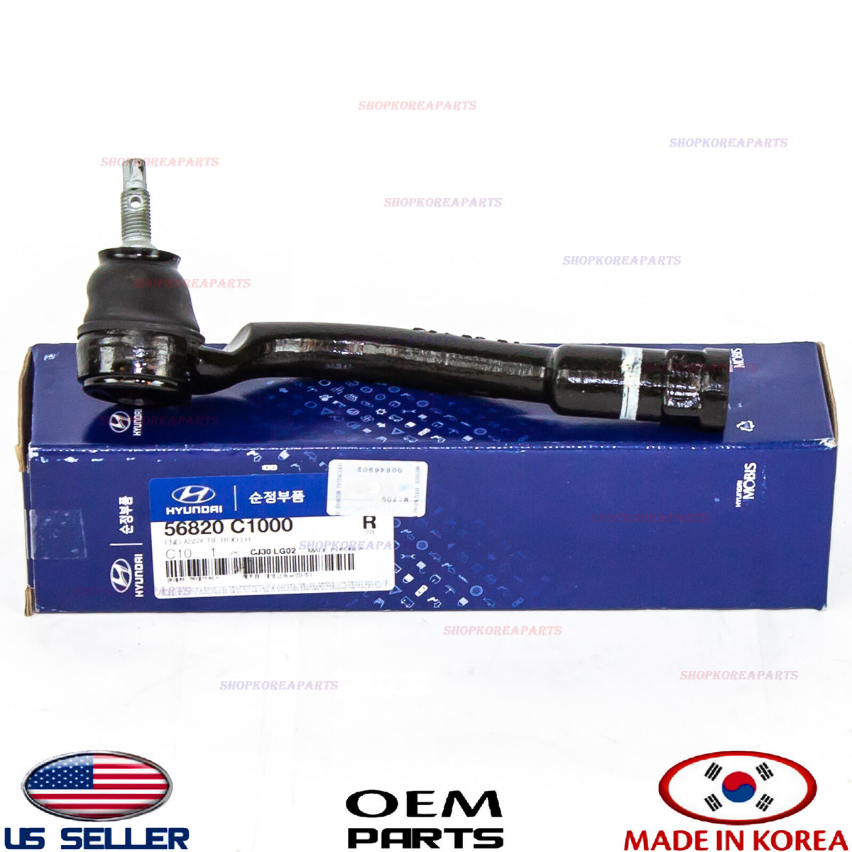 OUTER TIE ROD STEERING GEAR LEFT GENUINE SORENTO OPTIMA SONATA 16+ 56820C1000