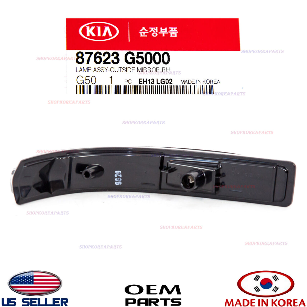 GENUINE Outside Mirror Turn Signal Lamp RIGHT Passenger Side OEМ NIRO 2017-2022